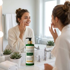 Onarıcı yüz bakım kremi