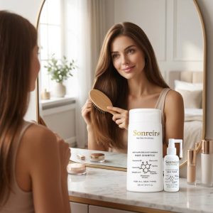 Sonreir Saç Dökülmesine Karşı Bakım Seti (Şampuan 250 ml + Saç Toniği 50 ml) - Görsel 2